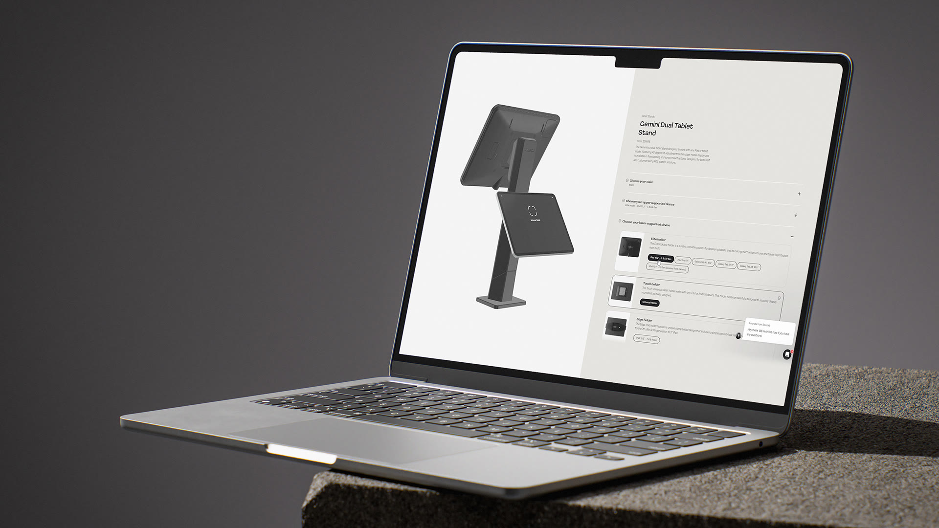 Bosstab Product Viewer - detail