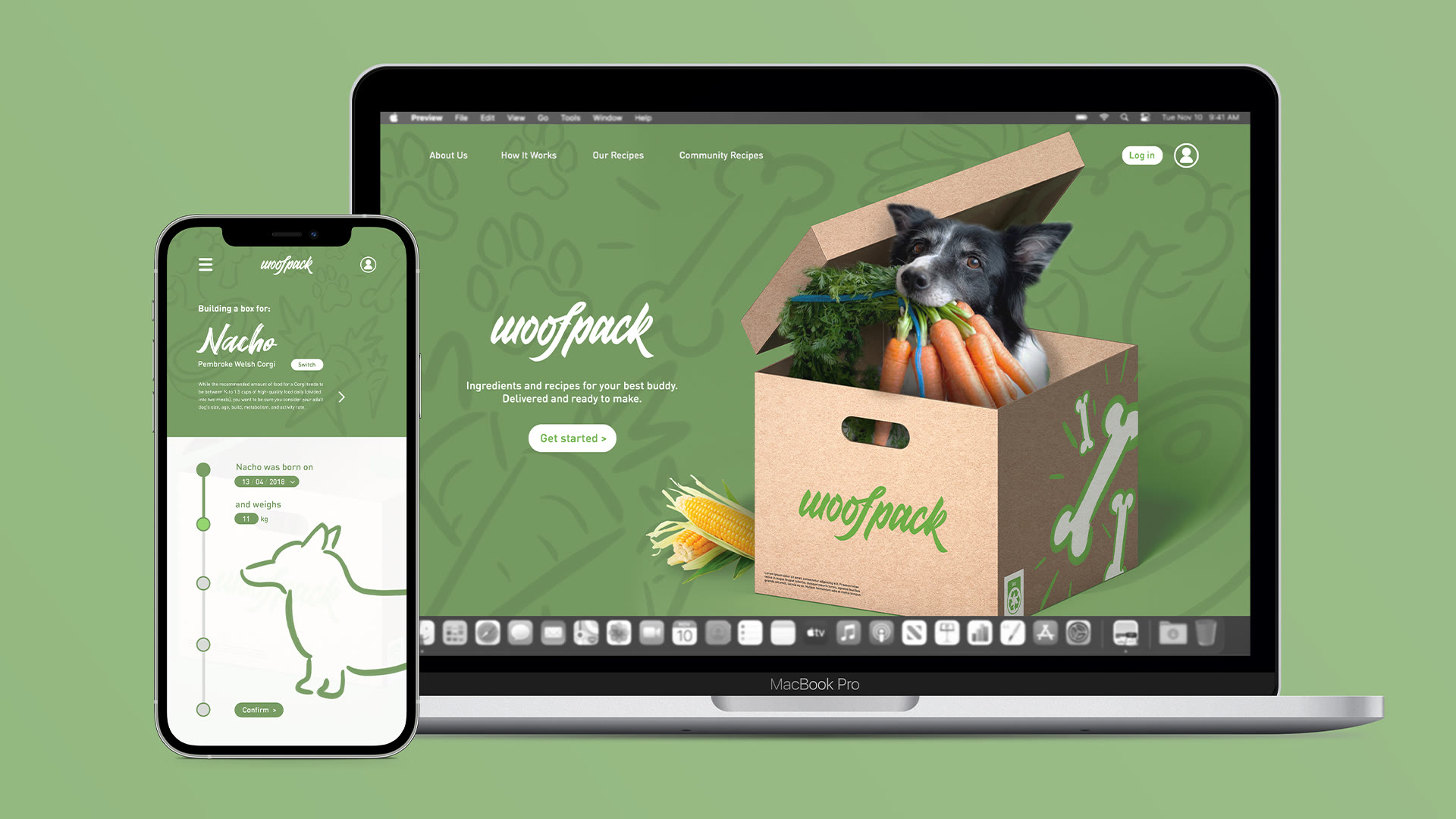 Woofpack - detail